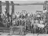 employees on fairmile quay